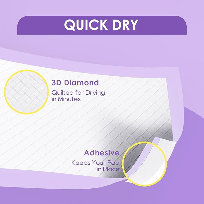 JollyMate Extra Large Dog Pee Pads 36"x36", 30 Counts Leak-Proof Heavy Absorbent Pee Pads for Dogs, Quick Dry Disposable Dog Training Pads