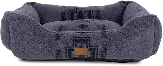 Pendleton Berber Kuddler Dog Bed - Wyeth Trail Oxford, M