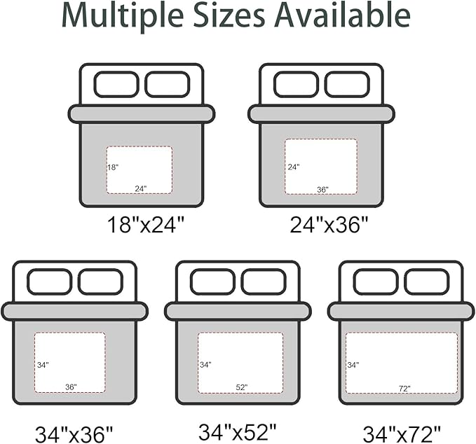 Washable Underpads, 34x52 Inch reusable bed underpads - Heavy Duty Incontinence Bed Pads for Adults, Kids, Elderly, and Dogs, Gray Mattress Pad for Bedwetting