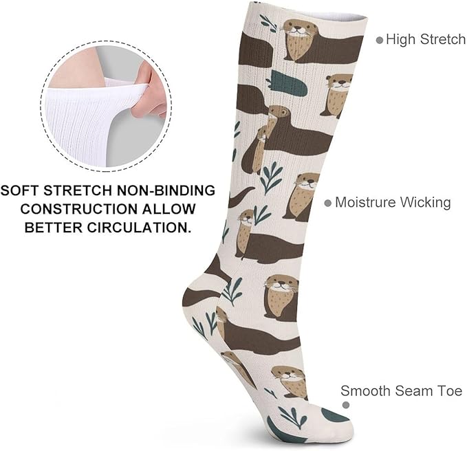 DaihAnle Yummy Bacon Unisex Sock Breathable Absorb Sweat Lightweight Durable 5 Pack