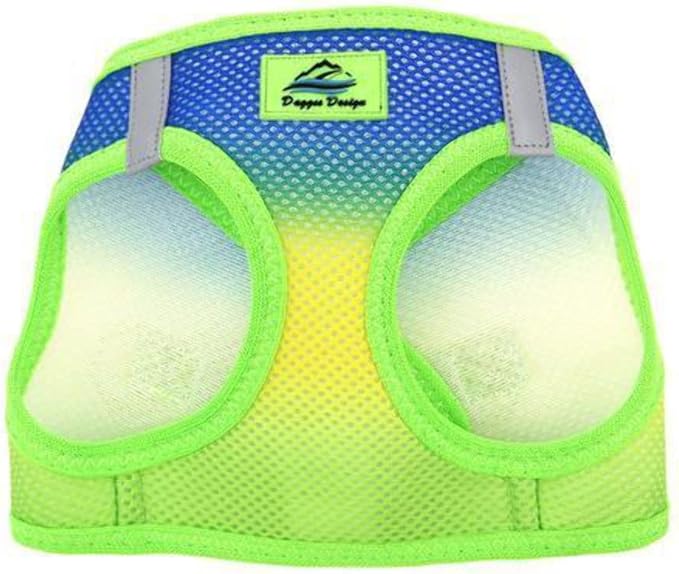 DOGGIE DESIGN American River Dog Harness Ombre Collection - Colbalt Sport