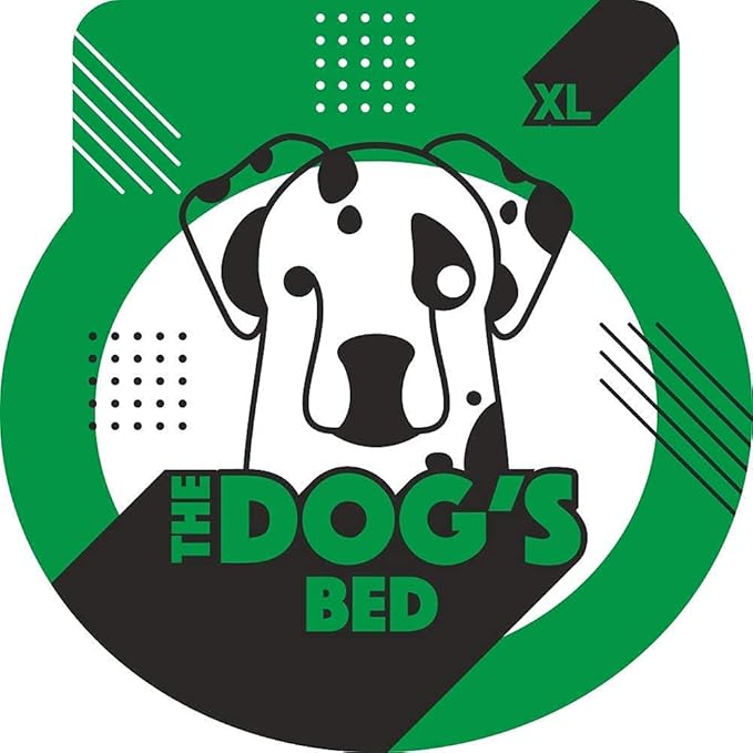 The Dog’s Bed, XL Grey Poly-Linen, Memory Foam, Pain Relief: Arthritis, Hip & Elbow Dysplasia, Post Surgery, Lameness, Supportive, Calming, Waterproof Washable Cover, Veterinary Approved