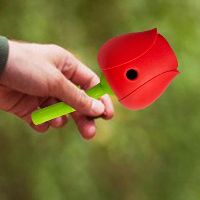 Treat Dispensing Dog Toys - Rose Interactive Feeder Toy | Puppy Entertainment Feeder,for Dog Puppy Large Medium Small Breeds Indoor Boredom Enrichment Calming