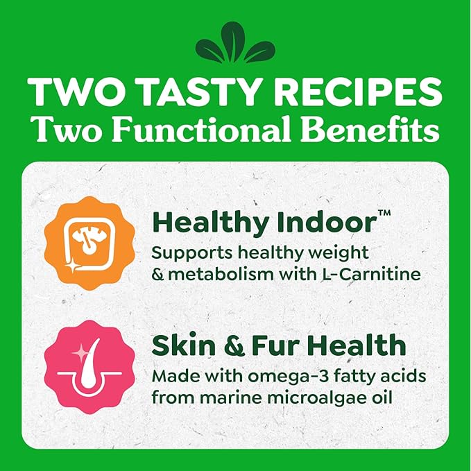 Greenies Feline Smart Purees Healthy Indoor and Skin & Fur Health Lickable Cat Treats, with Real Chicken, with Real Salmon, 0.49 oz. Tubes, 40 Count