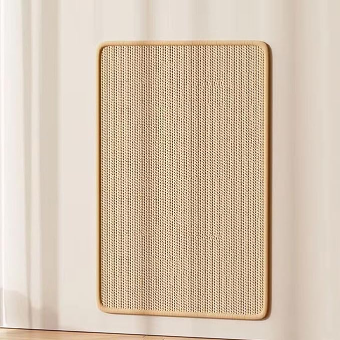 Natural Sisal Cats Pad for Furniture Protections Entertainment Scratcher Mats with NonShedding for Home Use