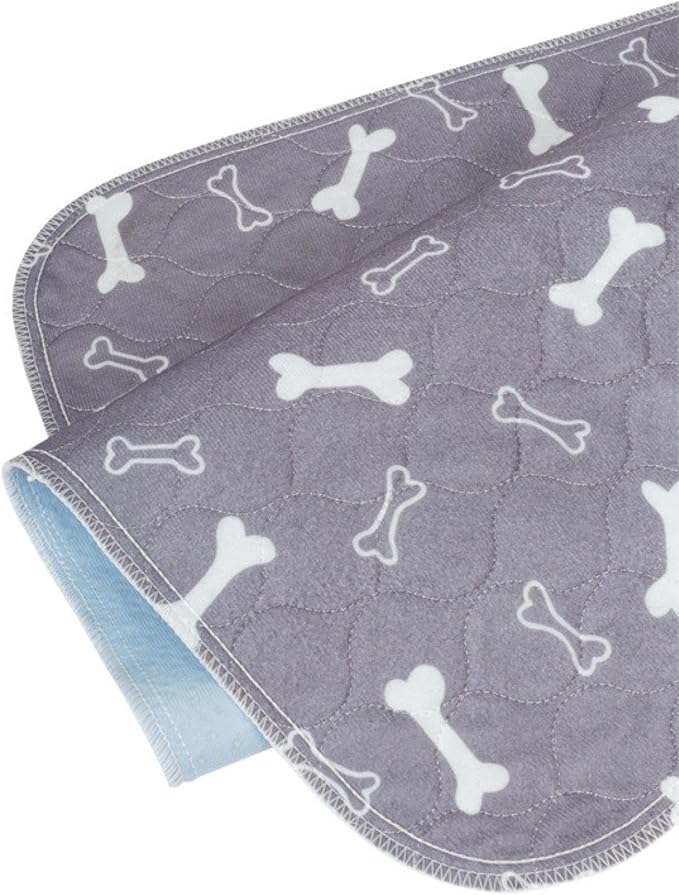 Puppy pad Pee Pads for Dogs, 2026 Upgraded Washable Puppy Pad with Pheromones, PuppyPad Pee Pad - Leak & Odor Proof, Non-Slip Base, Easy to Clean & Reusable (Gray, M: 27.6" × 31.5")