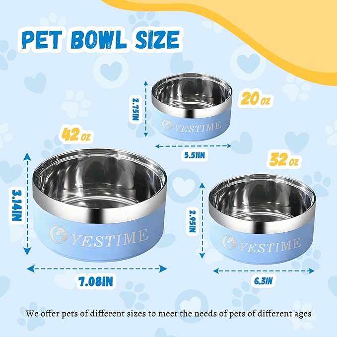 Personalized Dog Bowl with Name,Customized Steel Stanless Pet Water Bowls for Both Cat & Dog,Customized Gifts for Your Aadorable Furry Friend (Black)