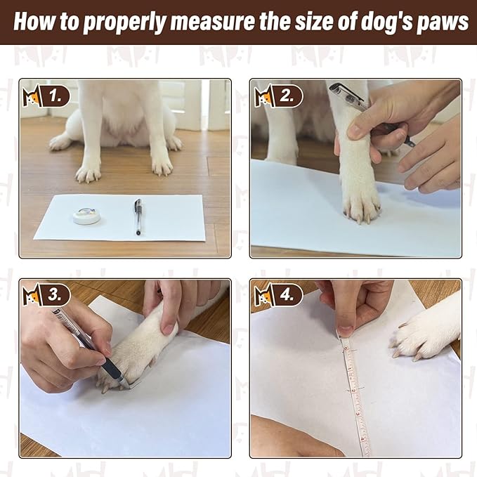 BEAUTYZOO Anti Slip Dog Socks for Small Medium Large Dogs with Grips Straps on Hardwood Floor Protection Wear, Traction Control 3 Pairs Double Side Paw Protector to Prevent Licking for Girl or Boy