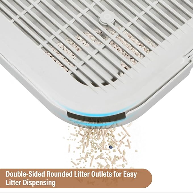 Cat Litter Catcher – Waterproof Double-Layer | Washable Double-Layer Waterproof Cat Litter Rug and Pet Accessory, Ideal for Indoor Or Outdoor Use, Perfect for Cage Entry, Corners, Seniors, Under-Bed,