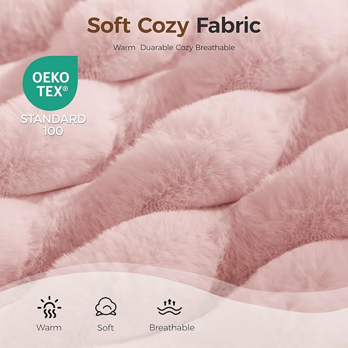 Orthopedic Dog Bed for Large Dog, Waterproof Pet Bed,Non-Slip Bottom and Egg-Crate Foam with Removable Washable Cover Crate Bed,Pink,36"x27"x3"