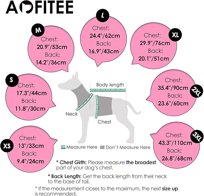 AOFITEE Dog Coat, Warm Dog Jackets for Large Dogs, Reflective Turtleneck Dogs Winter Coat with Harness Built in, Waterproof Windproof Pet Snow Jacket Fleece Vest for Cold Weather, Grey XXL
