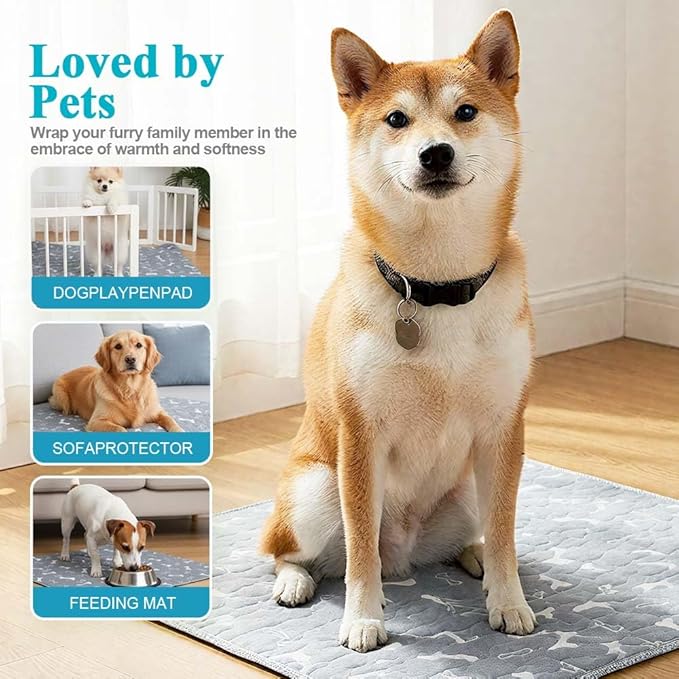 Puppy Pad Pee Pads, 2026 New Reusable Puppy Pads with Pheromones, Washable Pee Pads for Dogs & Cats, Durable Leak-Proof & Anti-Slip Pet Training Pads for Home & Travel (B, S)