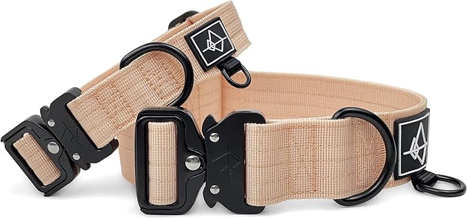 Made to ROAM Premium Dog Collar - Adjustable Heavy Duty Nylon Collar with Quick-Release Metal Buckle (Carolina Blooms, Classic Size 2)