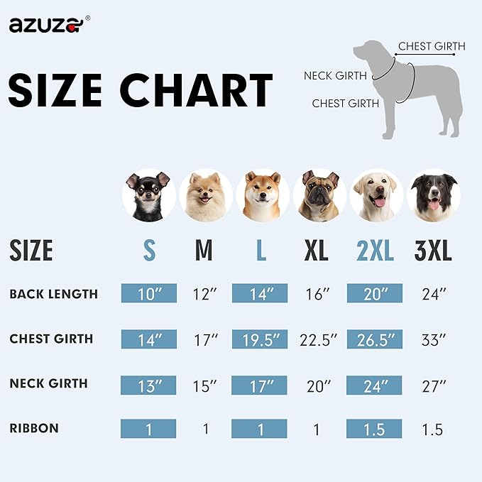 azuza Dog Coats for Large Dogs Waterproof Dog Coat with Reflective Strips and Harness Built in Warm Fleece Dogs Winter Coat Windproof with Back Zipper, Red 3XL