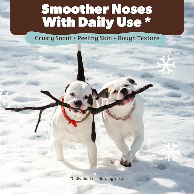 Natural Dog Company Snout Soother Balm Tin 4 oz – All Natural Dog Nose Balm for Dry, Cracked Snouts – Organic Moisturizing & Soothing Balm – Lick-Safe Protective Snout Care, Made in USA
