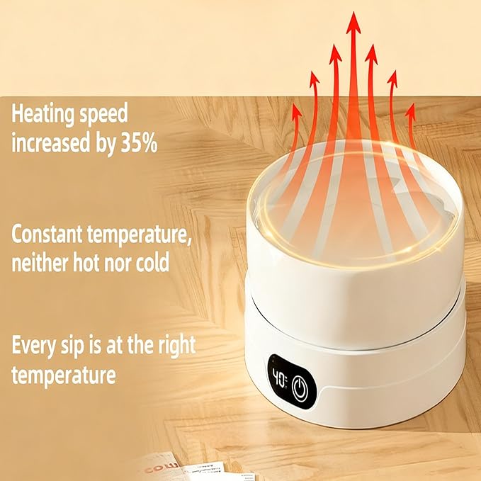 Heated Pet Water Bowl, Heated Bowl for Pets Adjustable Temperature Settings Heateds Dog Bowls Thermal Drinking Plate for Dogs Cats Small Animals Drinking Heaters