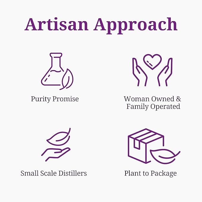 Aromatics International Lavender Artisan Hydrosol 100ml | Sweet Woodsy Fresh Natural Floral Aromatic Mist for Home, Body & Daily Use