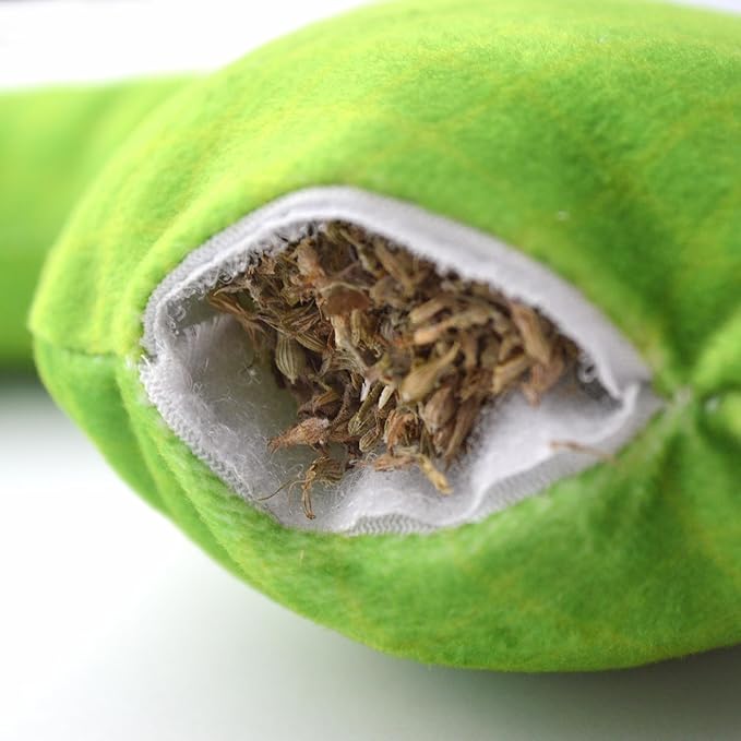 KITTY KA-ZOOM Snake Toy and Chicken Treat Bundle for Cats | High Potency Hand Harvested Fresh Catnip | Soft Plush for Engaging Play | Low Calorie Carefully Crafted Treats
