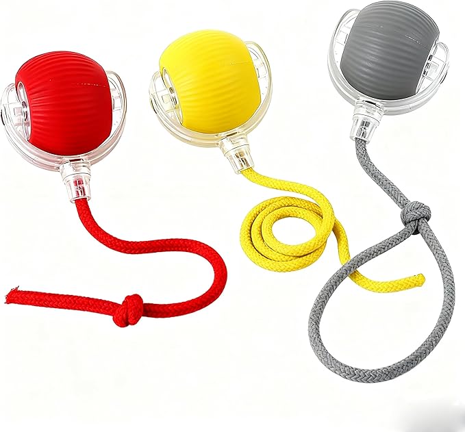 RightBliss W2026's Must-Have Pet Toy! This Automatic Ball Rolls 360° on Carpets, triggering Your pet's Natural Chase Instincts for Hours of Active Fun. The Ultimate Boredom Buster!(Mix-3pcs)
