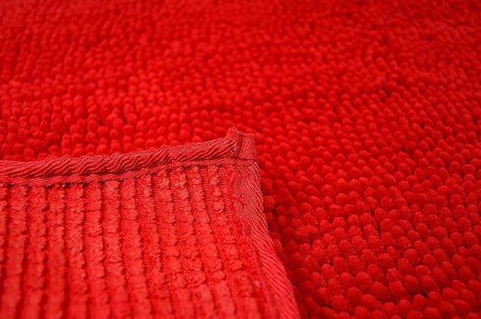 My Doggy Place Dog Mud Mat, 36" x 26" Red – Thick Microfiber Entry Rug for Snow, Mud & Salt – Absorbent, Quick-Dry, Washer-Safe & Non-Slip, Large