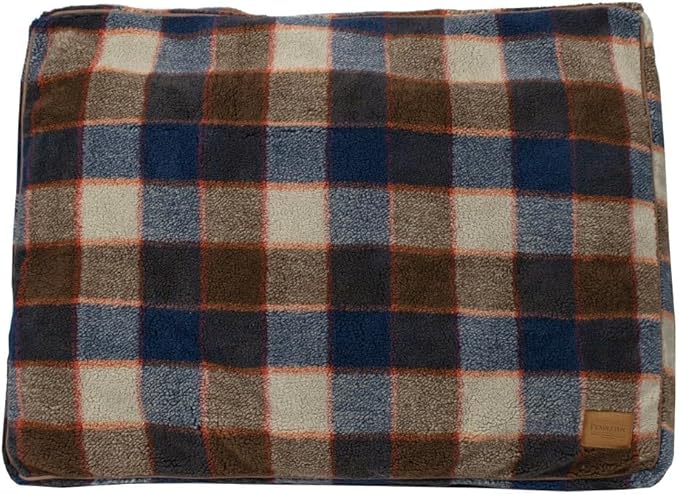 Pendleton Berber Napper Dog Bed - Wyeth Trail Oxford, M