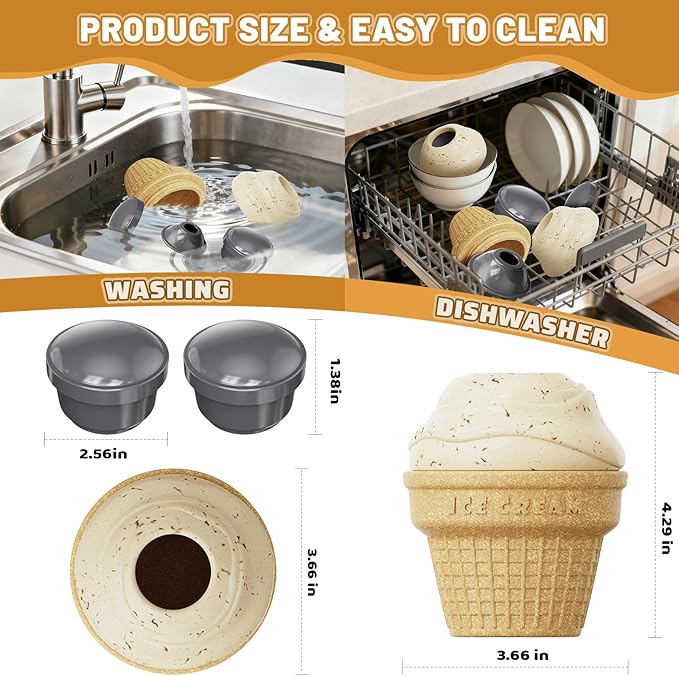 BURIESUR Indestructible Frozen Treat Dispenser Dog Chew Toy, Interactive Enrichment Dog Toy for Small Medium Large Dogs.Dog Puzzle Toy for Indoor Outdoor Play