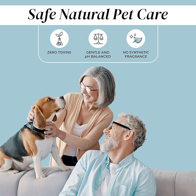 Dog Ear Cleaner - 4 Fl Oz of Dog Ear Wash - Drops to Dissolve Wax, Combat Odor, and Support Healthy Ears - Made with Chamomile, Honey, and Aloe - Made in The USA