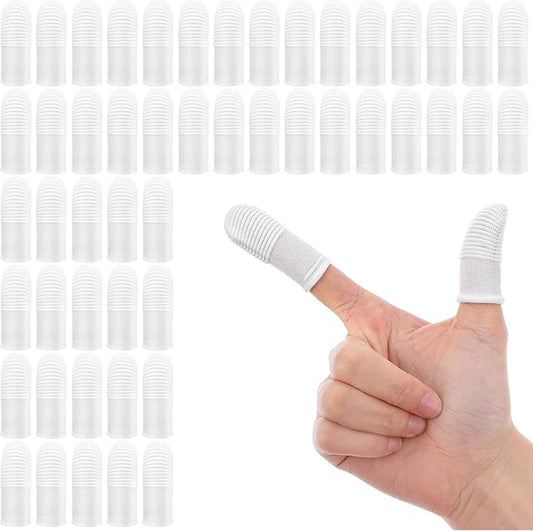 YUIANLB 40 Pcs Pet Dental Care Kit Finger Toothbrush Oral Cleaning Wipes Soft Washable Fabric Freshens Breath Reduces Plaque Tartar Complete Oral Hygiene Set for Puppies Kittens at Home