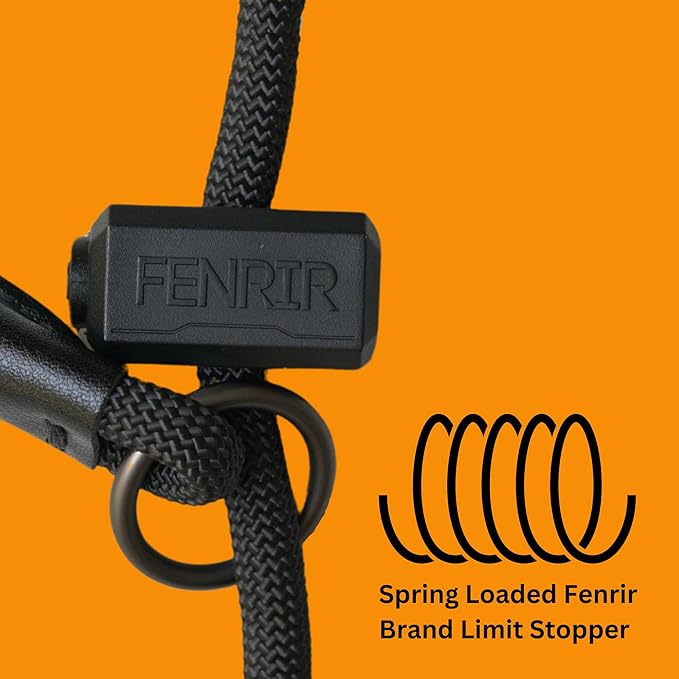 Fenrir Slip Collar with Spring Loaded Limiter Black (Large)
