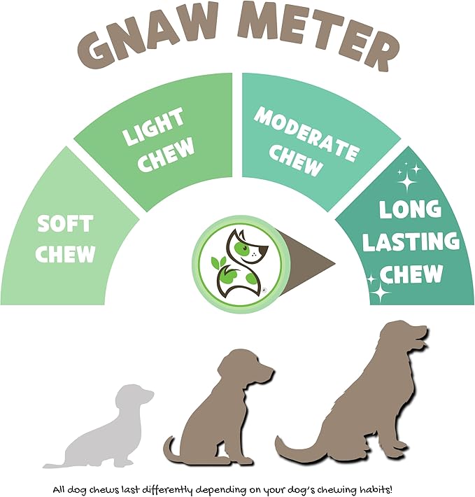 Nature Gnaws Bully Sticks for Dogs 5-6" (1Lb) - Mixed Thickness - Long Lasting for Aggressive Chewers and Large Dogs - Natural Beef Dog Chew Bones