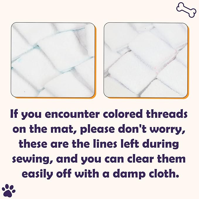 Snuffle Mat Flowerball - 23.62" x 15.75" Dog Sniffing Mat for Smell Training & Slow Eating