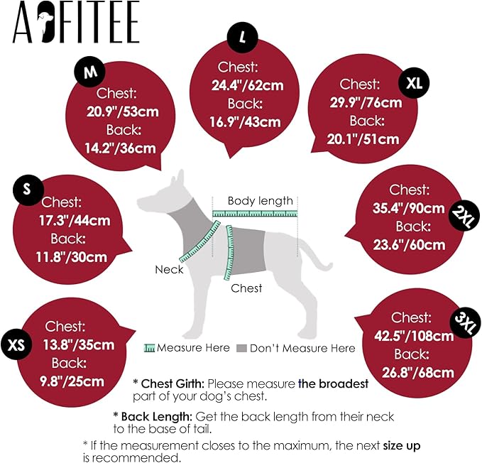 AOFITEE Dog Coat, Dog Christmas Sweater, Warm Dogs Winter Coat, Waterproof Dogs Jacket with Harness, Pet Puffer Jacket Snowsuit, Reflective Windproof Pet Sweater for Cold Weather, French Bulldog, L