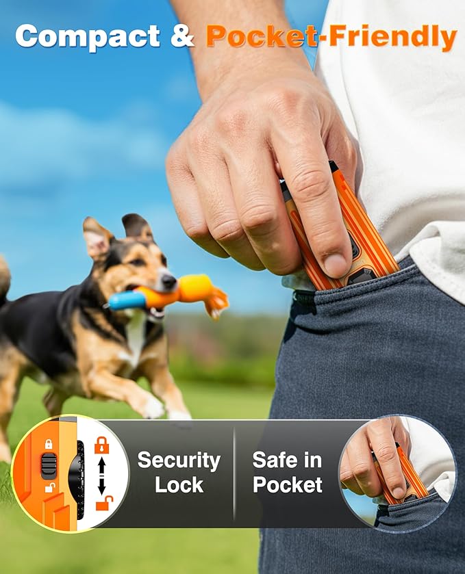 Dog Bark Deterrent Devices,Upgraded Smart Display Anti Barking Device for Dogs, 3X Bark Shield with Screen & Flashlight, Rechargeable Dog Barking Silencer for Indoor & Outdoor Use