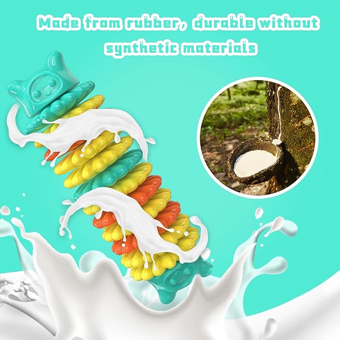 Dog chew Toys for Aggressive chewers, Durable Dog Toys for Large, Medium, and Small Breeds, Indestructible Rubber Dog Skinning Toys, Sturdy Interactive Outdoor Dog Toys for Entertainment.