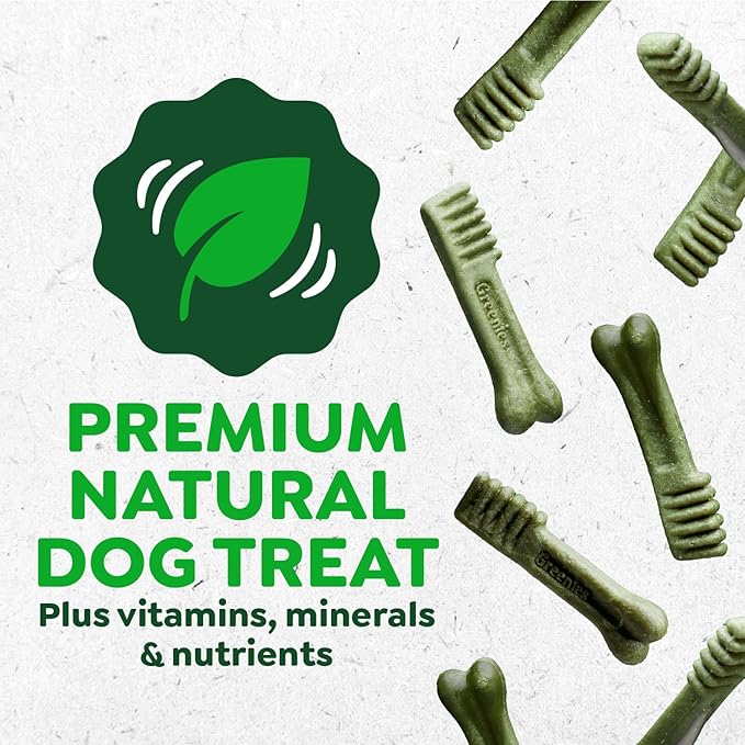 Greenies Original Large Dental Dog Treats, 27 oz. Pack (17 Treats)