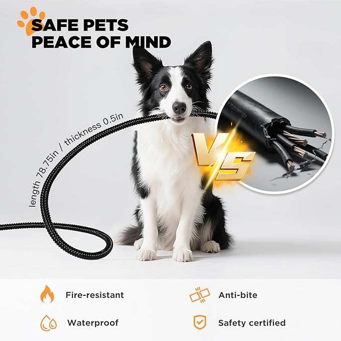 IPOW Pet Heated Water Bowl - 5.5L Extra-Large Rectangular Outdoor Durable Outdoor Dog Bowl with Anti-Chew Cord, Keep Water Warm at 77-95℉ for Cats & Dogs, BPA-Free, Spill-Proof, Green