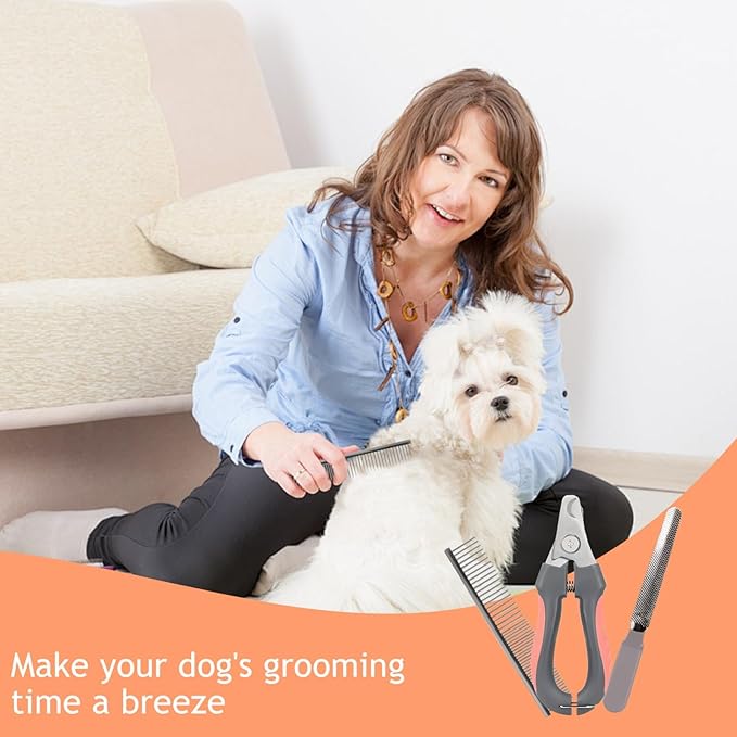 Paws n' Cradle Dog Grooming Hammock Harness for Dogs & Cats - Complete Kit with Adjustable Fittings, Hair Comb, Nail Clipper, Nail File, Hook and Loop Strap, Adjustable Straps & Snap Hooks (XS)