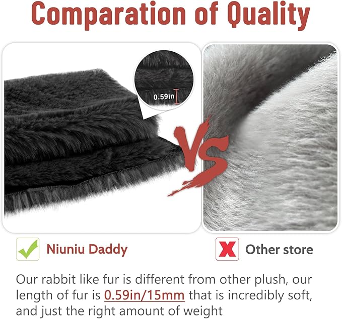 Niuniu Daddy 20" | 3.3 Pound Penguin Weighted Stuffed Animals for Adults Kids, Large Pillowfort Plush Animal Toys for Baby, Big Body Pillow for Gift Present Birthday Christmas Valentine Thanksgiving