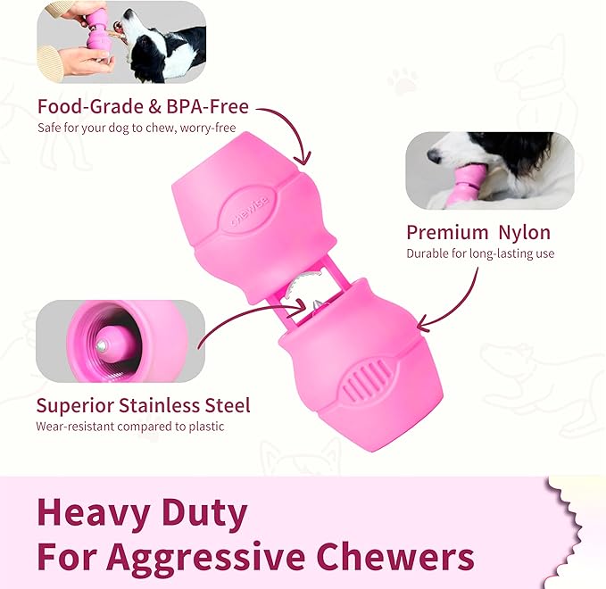 PetClan Chewise Bully Stick Holder, Improved Bully Sticks Holder, Ultimate Secure Heavy Duty, BPA-Free Safety Device to Prevent Choking, Fits Various Bully Sticks and Dog Sizes