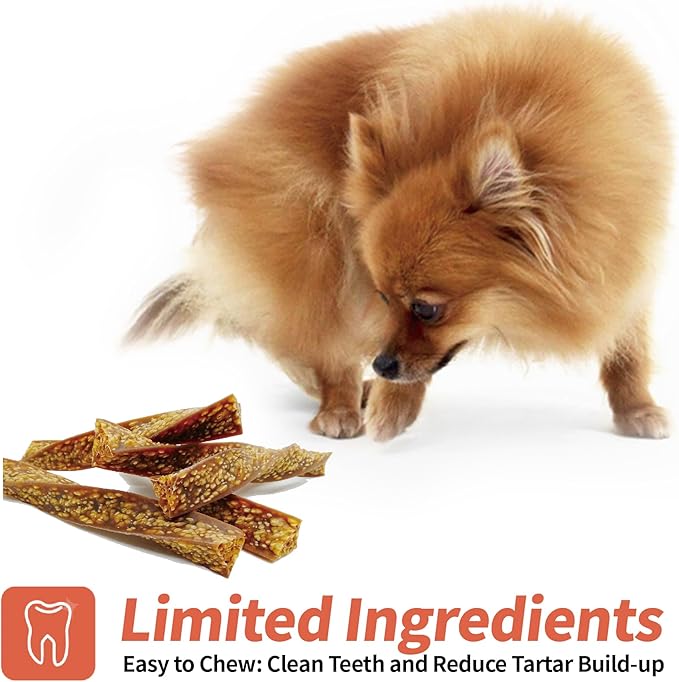 LuvChew Beef Dog Chew Twist Sticks, Puffed Human Grade Beef Dog Treat Sticks, Rawhide Alternative, Easy to Digest 10pcs/Pack