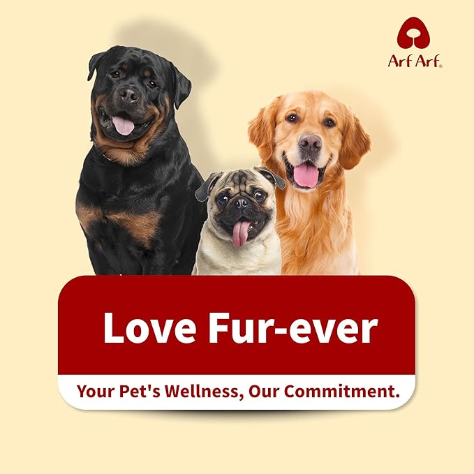 Arf Arf Oatmeal Dog Conditioner for Sensitive Skin - Soothing Anti-Itch & Detangling Formula for Dry, Itchy Skin & Matted Fur - Gentle for Puppies & All Breeds - 16oz