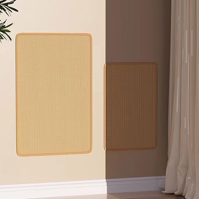 Natural Sisal Cats Pad for Furniture Protections Entertainment Scratcher Mats with NonShedding for Home Use