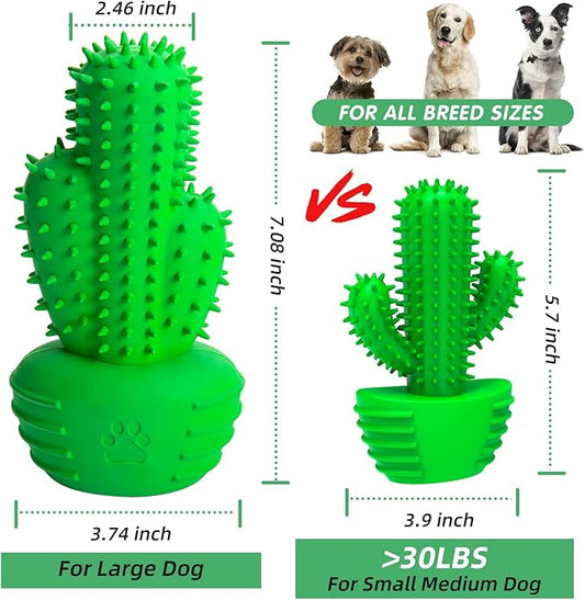 Pamlulu Dog Chew Toys Dog Toothbrush Stick Teeth Cleaning Brush Dental for Medium Large Dog, Puppy Christmas,Easter Birthday Gifts,Outdoor Squeaky Toys for Aggressive Chewers Tough Toys Interactive