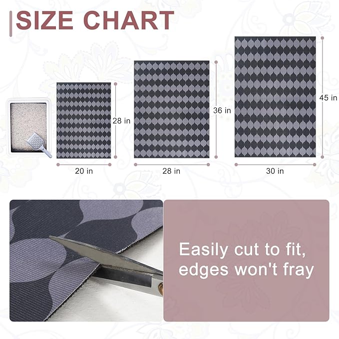 BEAUTYZOO Cat Litter Mat Large 20"x28" - Premium Waterproof Litter Trapping Mat with Non-Slip Backing, Cat Litter Box Mat Scatter Control for Floor, Machine Washable & Urine Proof, Soft for Kitty Paws