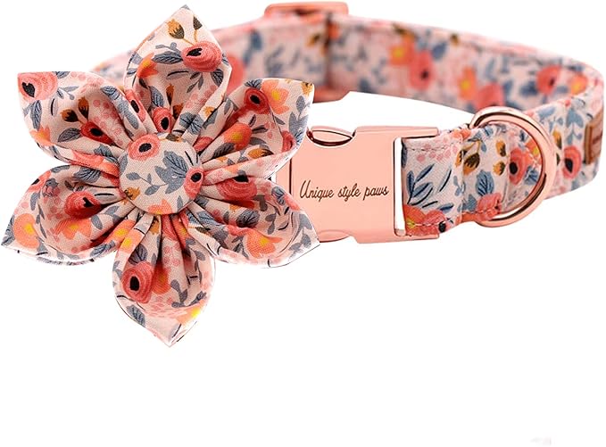 Unique style paws Cotton Dog Collar with Bow Winter Christmas Puppy Collar with White & Red Grid for Small Medium Large Boys Girls Dogs
