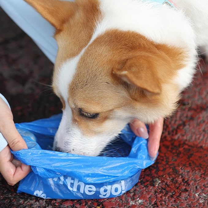 Dog Poop Bags with Handles 9 Rolls 108 Counts Big Sizes Leak Proof and Extra Thick Waste Bags Refill Rolls for Walking Small Medium Large Dogs Cats Litter With Holder Iris Scented