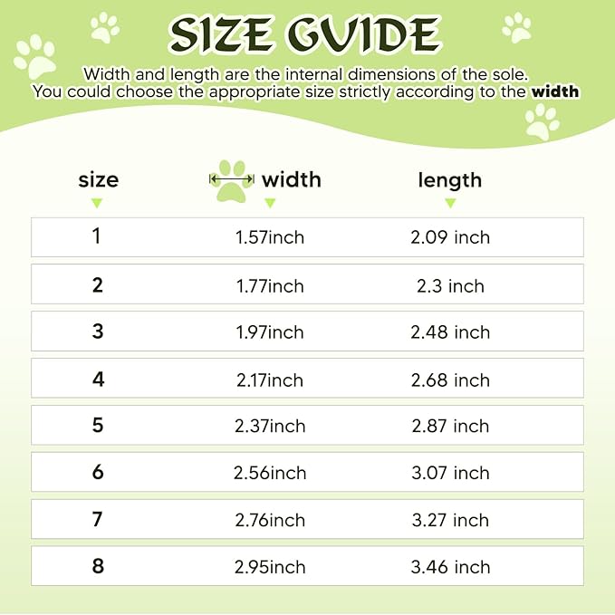 Dog Shoes for Large Dogs, 360°Anti Slip Medium Dog Boots & Paw Protectors Winter Snowy, Waterproof 4Pcs Dog Booties with Reflective Strips (Size 6: 2.56''x3.07''(W*L), Green)