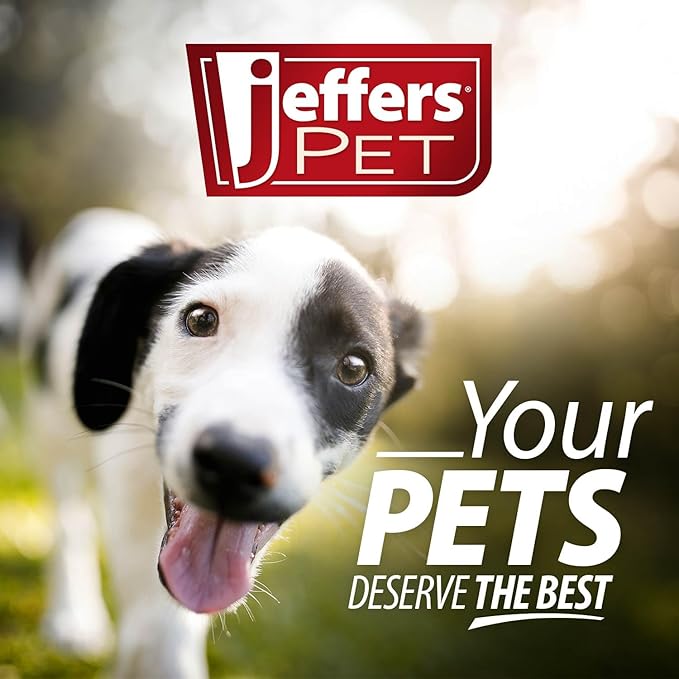 Jeffers Pet Ear Cleaning Solution for Dogs, Cats & Puppies – Aloe Vera Ear Wash for Wax & Odor Removal, Itchy Ear Comfort, Routine Ear Hygiene, Home Grooming, Travel Friendly Pet Care – 128 oz