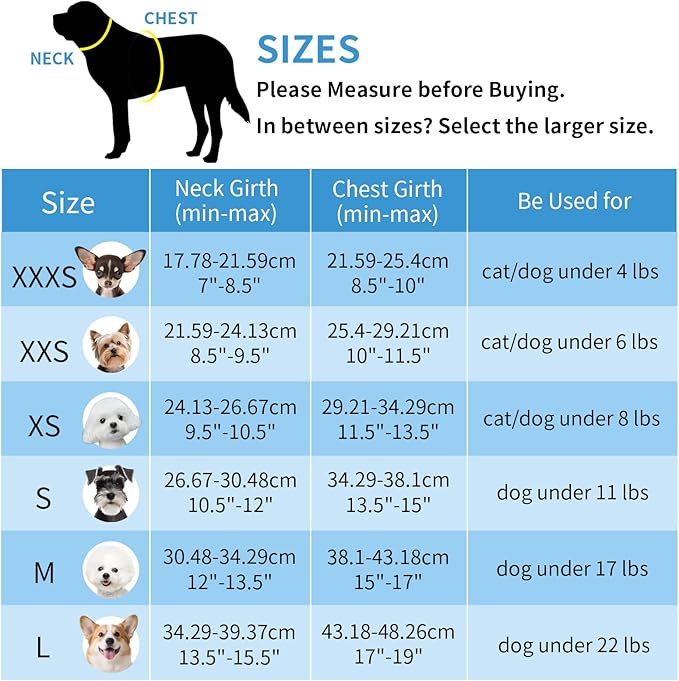 AIITLE Tiny Dog Harness - Lightweight Mesh Step-in Vest for Puppy, Reflective & Escape-Proof Design with High-Stick Magic Tape - Indoor/Outdoor Use for Chihuahua, Maltese, Shih Tzu(Orange, XXXS)