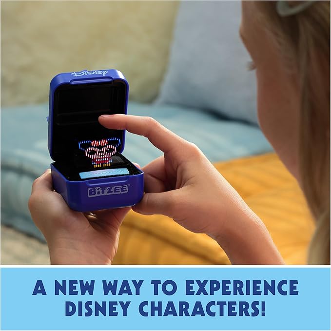 Bitzee, Disney with 30 Interactive Characters Inside, Reacts to Swipes, Tilts & Taps, Disney Toys & Digital Pet Gifts & Stocking Stuffers for Kids